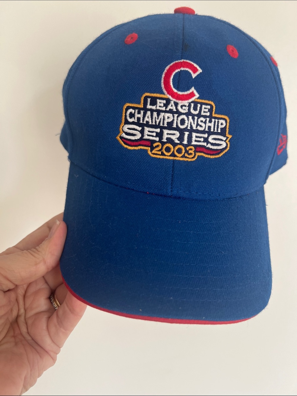 Vintage Chicago Cubs 2003 League Championship Series blue hat